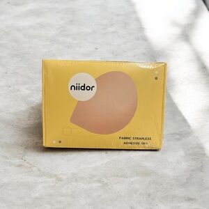 Fabric Strapless Adhesive Bra - Tan